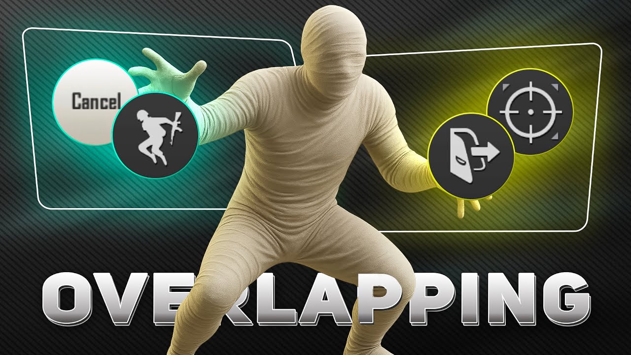 Make Your BGMI PUBG Controls Faster & Smoother with Overlapping Settings! 🎯🚀