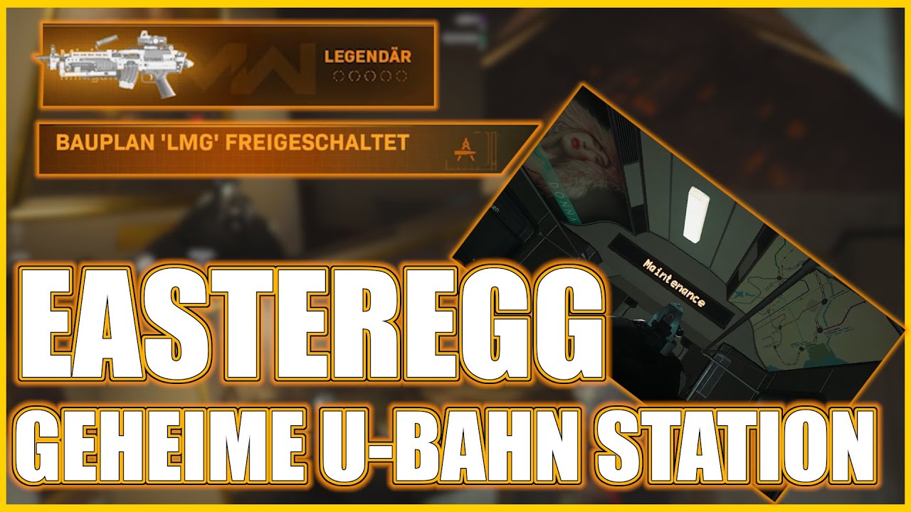 WARZONE DOWNTOWN EASTEREGG | Geheime U-Bahn Station | Rhyymees