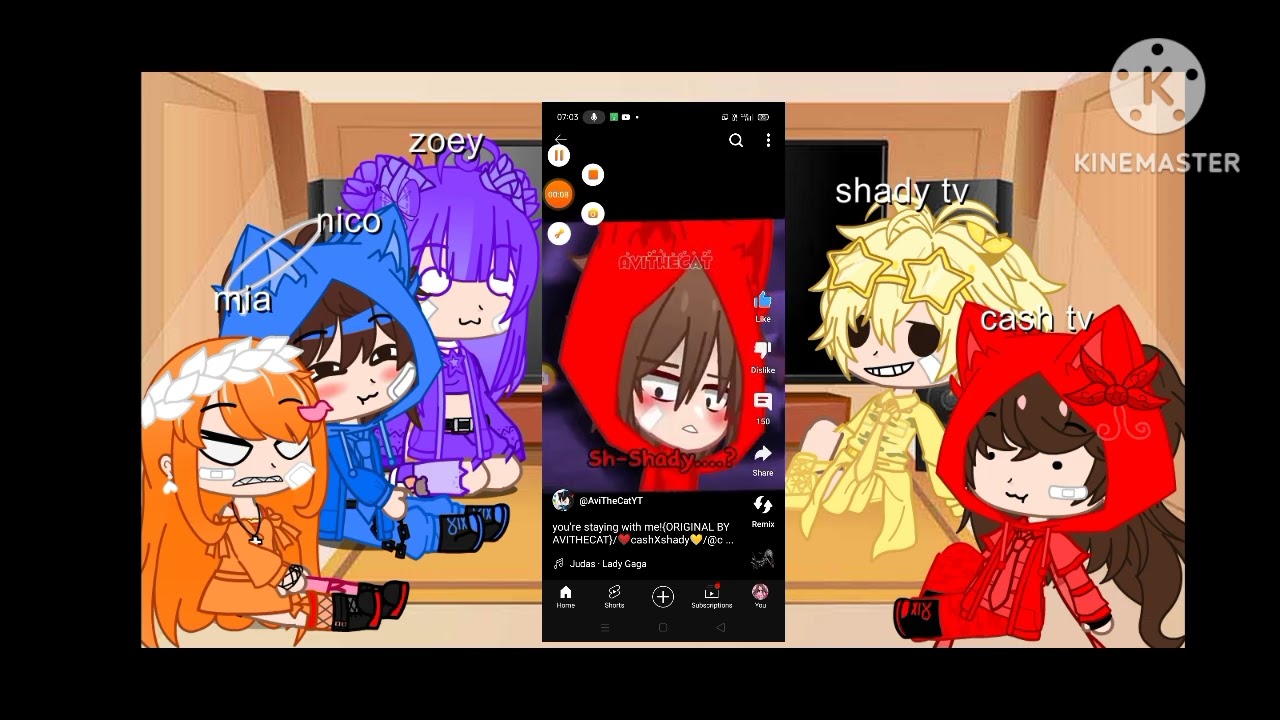 cash and his friends react to!? (angst/love) part 2
