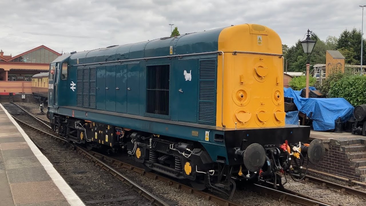 BR Class 20 - 20048 at Kidderminster
