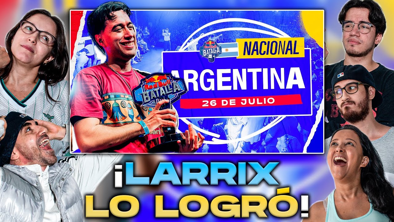 🙌 ¡LARRIX LO LOGRÓ! - COLOMBIANOS REACCIONAN a la NACIONAL de RED BULL ARGENTINA 🇦🇷 2025