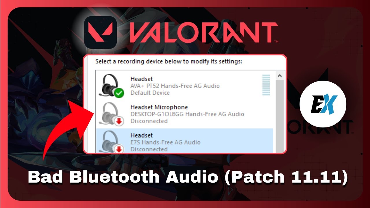 Как исправить проблемы со звуком по Bluetooth в Valorant &mdash; Проблема со звуком в патче 11.11 в Val...