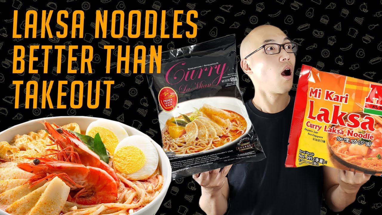 Singaporean Laksa Review | Prima Taste Laksa VS A1 Mi Kari Laksa | Better Than Takeout!