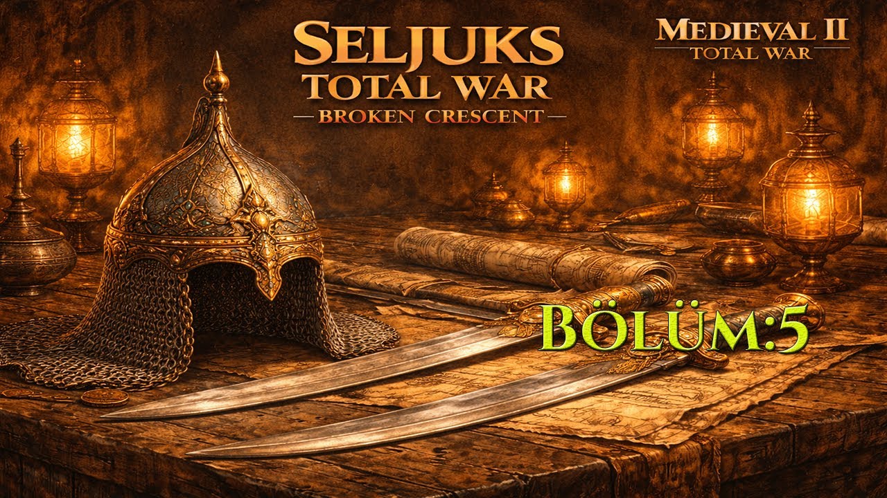Medieval 2:Total War-Broken Crescent-Anadolu Selçukluları-Bölüm:05 Seljuks of Rum:Total War(1080 HD)