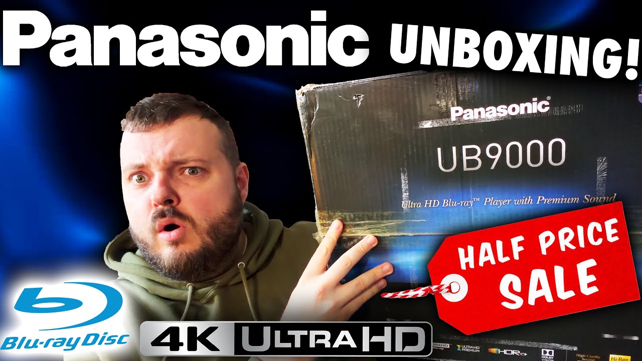Half-Price Panasonic UB9000?! Unboxing & First Impressions | 4K Blu-ray Player