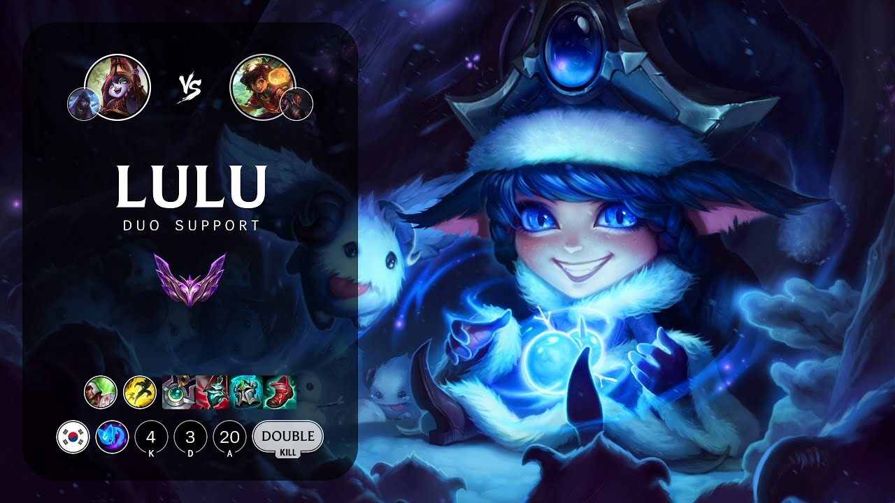 Lulu Support vs Milio - KR Master Patch 14.1