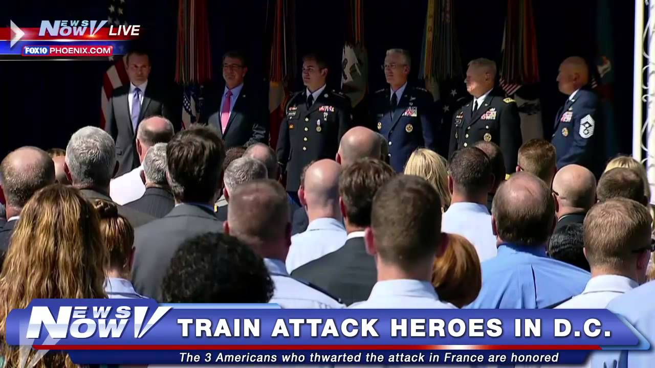 FNN: Paris train attack heroes honored in D.C.