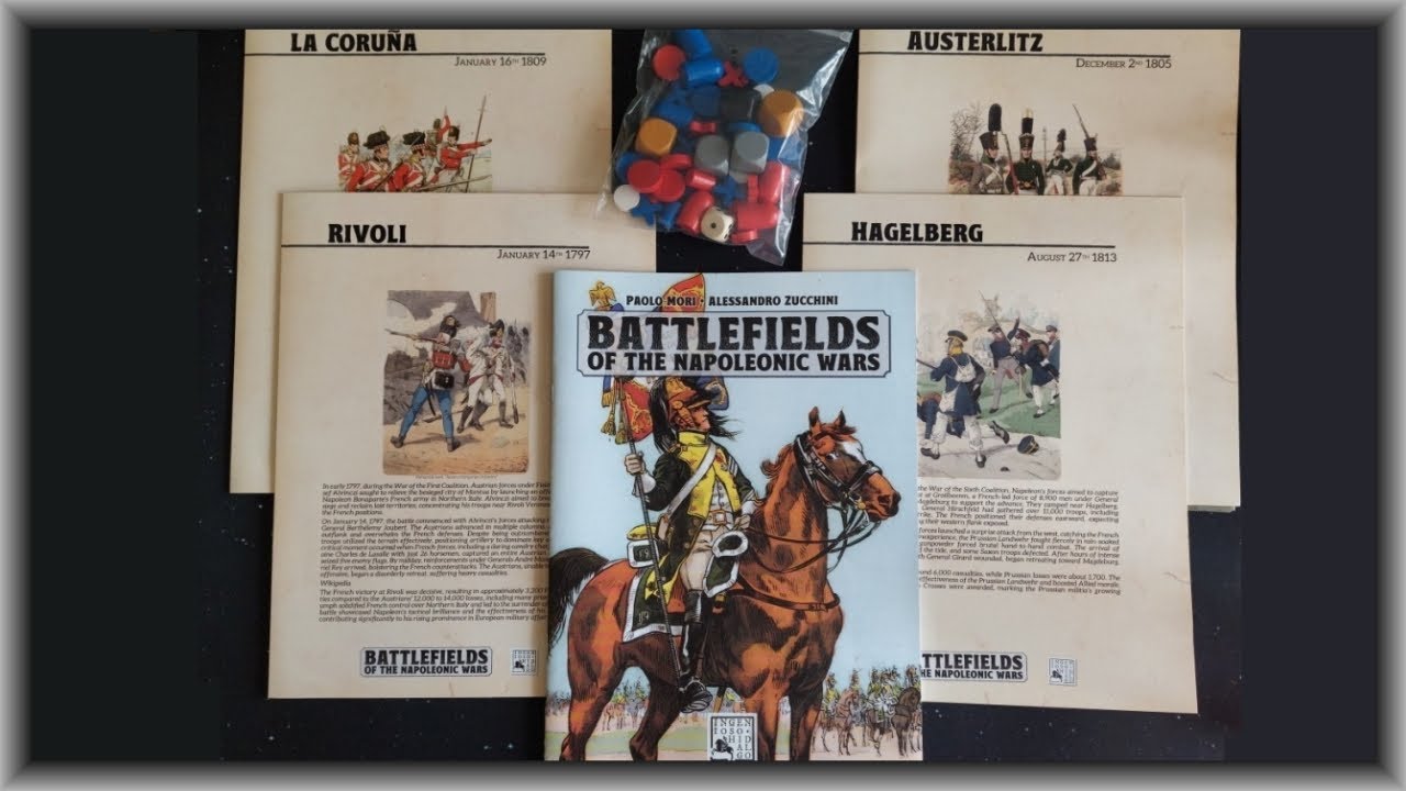 Battlefields of the Napoleonic Wars Nowa gra oryginalnego projektanta - Hexmagazine tale 200