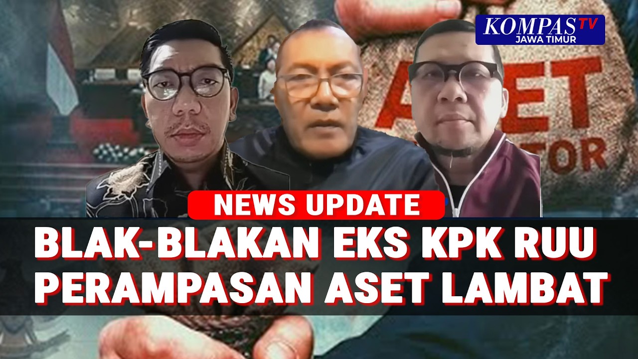 Eks Komisioner KPK Soroti RUU Perampasan Aset Lambat, Begini Jawab DPR-Bakom Pemerintah