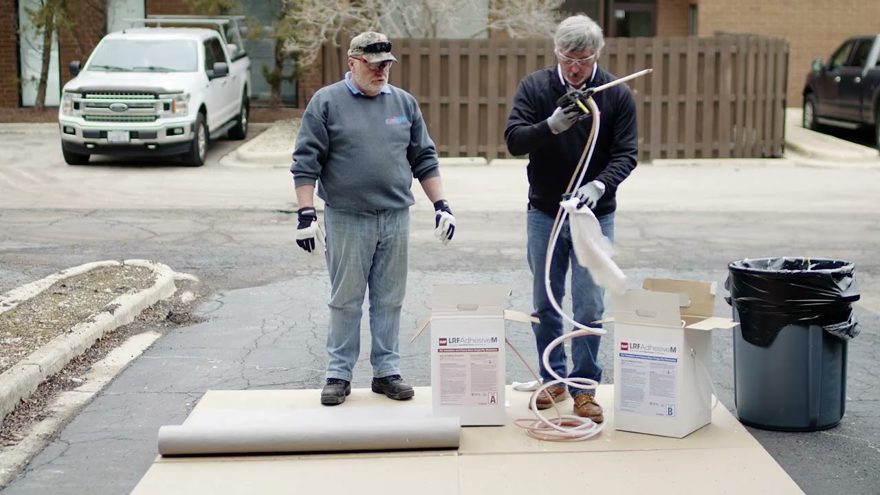 GAF LRF Adhesive M: Application Demo | Roofing it Right with Dave & Wally by GAF