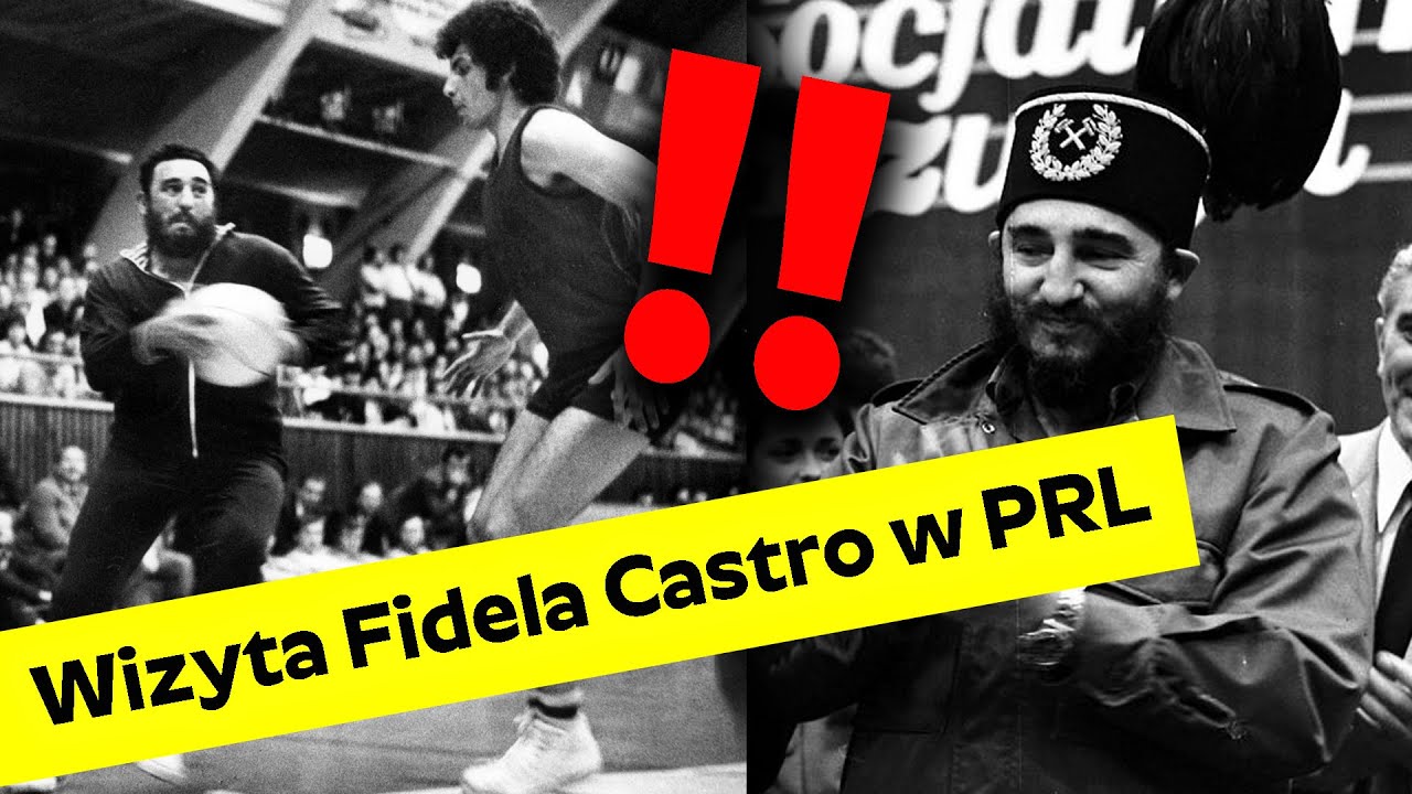 DYKTATOR grał w koszykówkę... w KRAKOWIE !! Zapomniana historia wizyty Fidela Castro w PRL 🇨🇺 🇵🇱