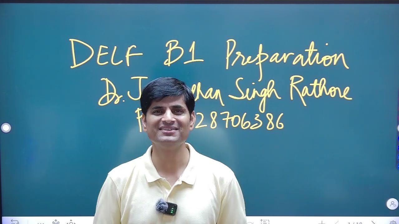 DELF B1 Course Session 5 #shubhlanguageacademy #thefrenchhousejaipur #french #france #français