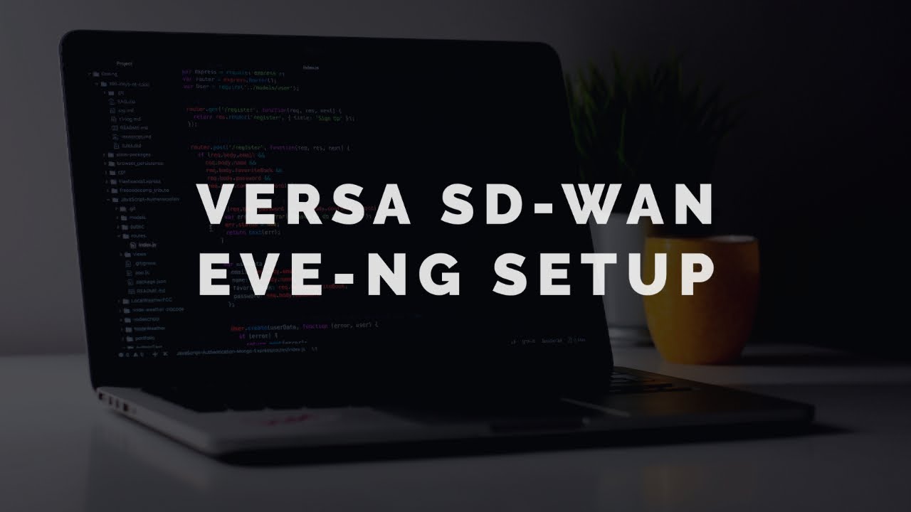 Versa Networks SD-WAN || EVE-NG Setup for Home Lab || Part 1