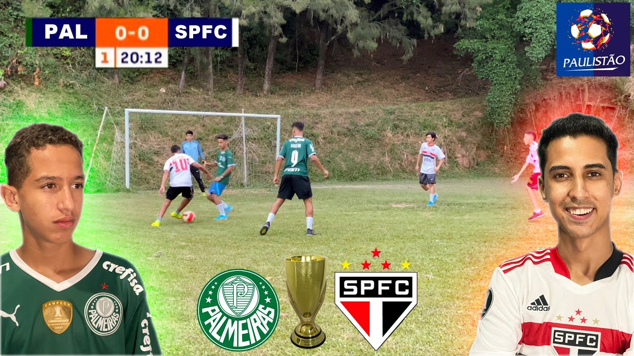 FINAL DO PAULISTÃO PALMEIRAS x SÃO PAULO COM MUITOS GOLS! ‹ Rikinho ›
