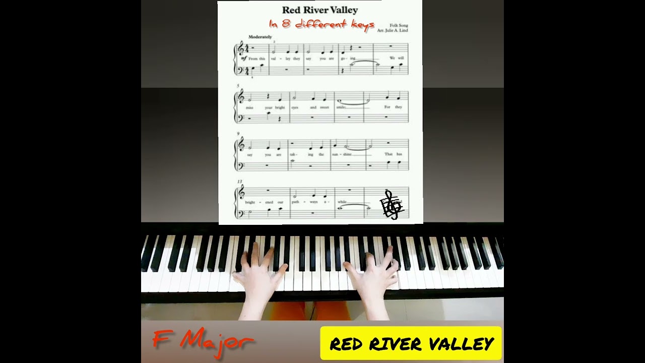 RED RIVER VALLEY - Piano Cover