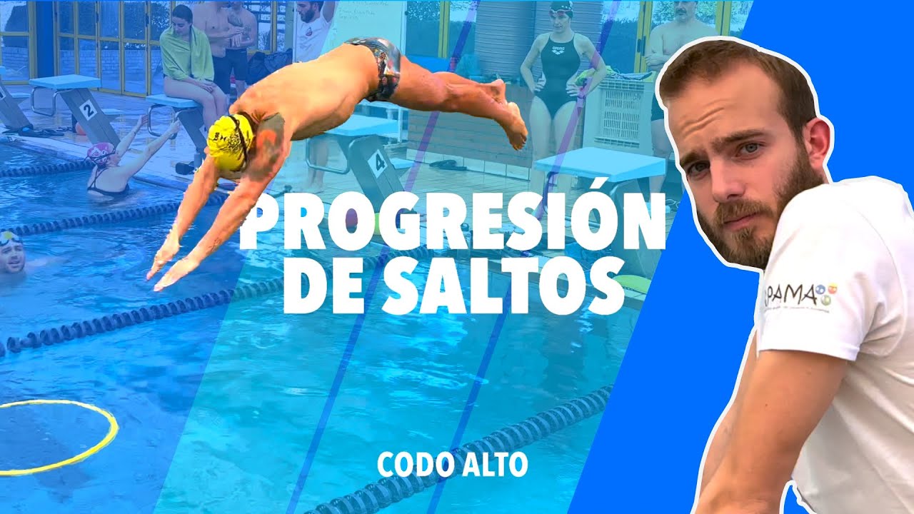 ✅ Progresión de SALIDAS 🏊‍♂️  ▷ CODO ALTO con el Club de Natación Alcobendas