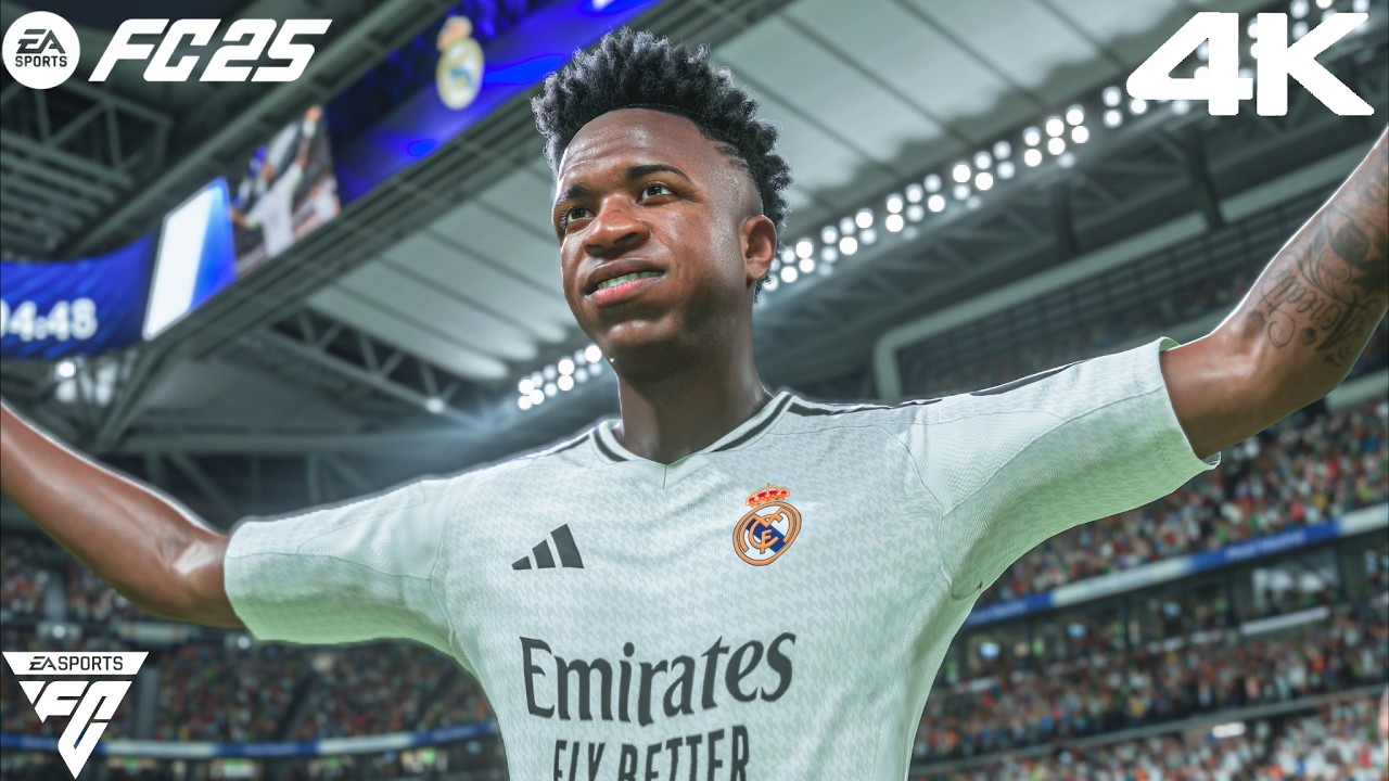 FC 25 - Real Madrid vs Man City | Champions League 4K