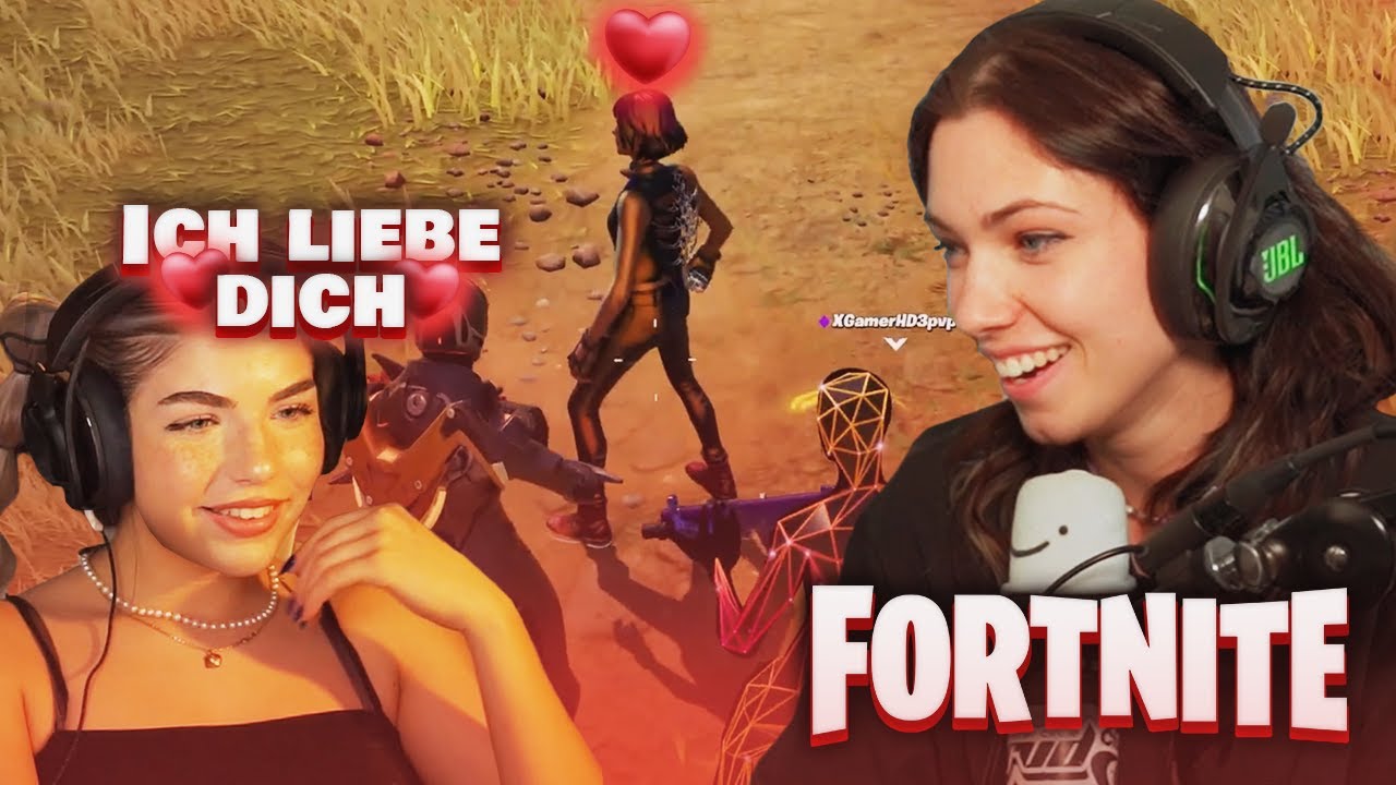 Fibii flirtet mit unserem Teammate!😂| Fortnite mit Fibii