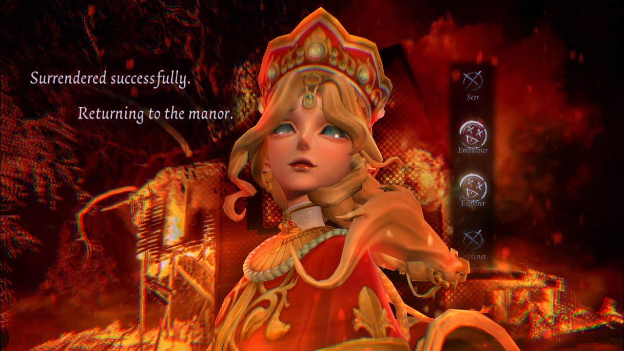 Identity V | Naiad/Grace(mommy) - &ldquo;Demonbane&rdquo; ranked | everyone -  out | idv Gameplay