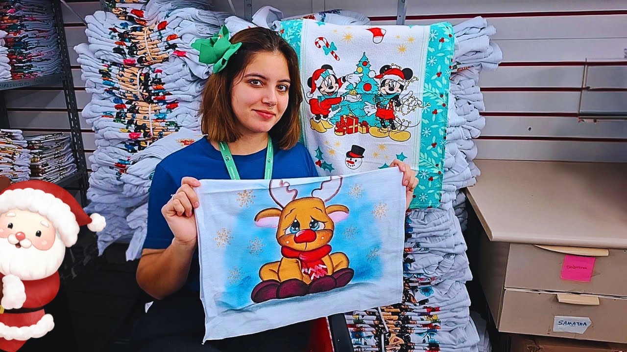 PANOS de PRATO e atoalhado NATAL 🎄😱