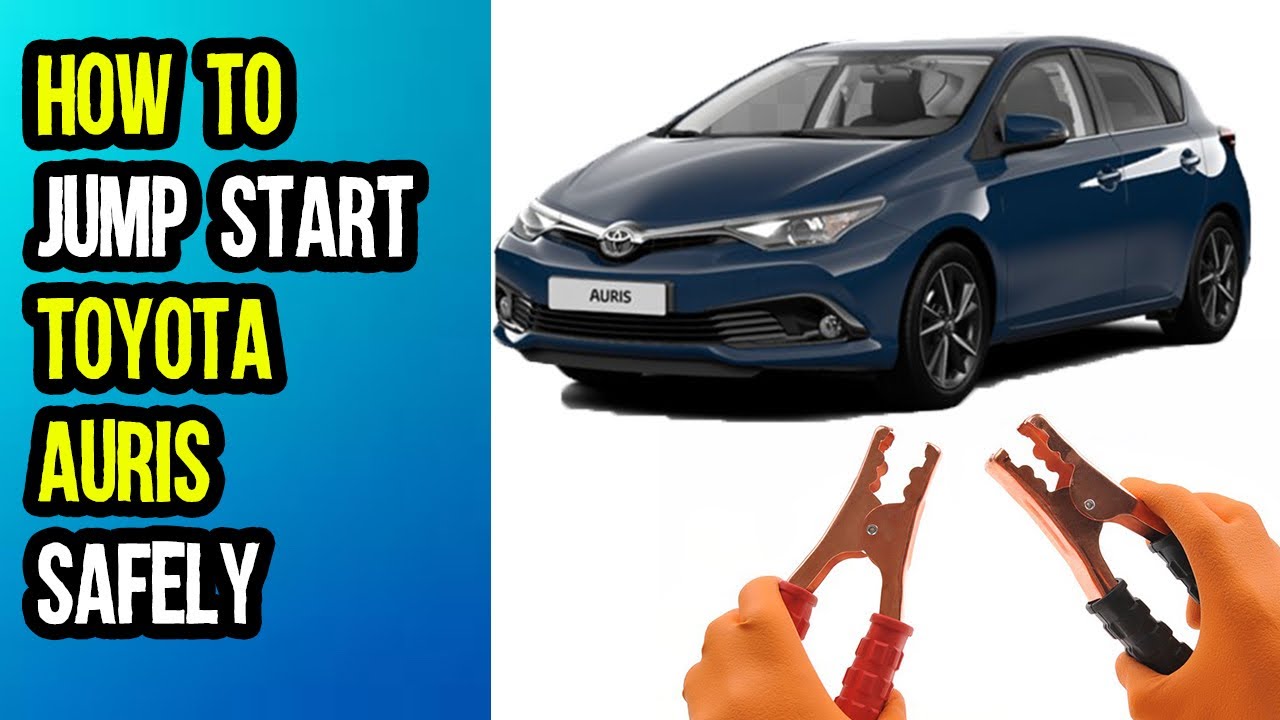 How to jump start Toyota Auris hybrid safely