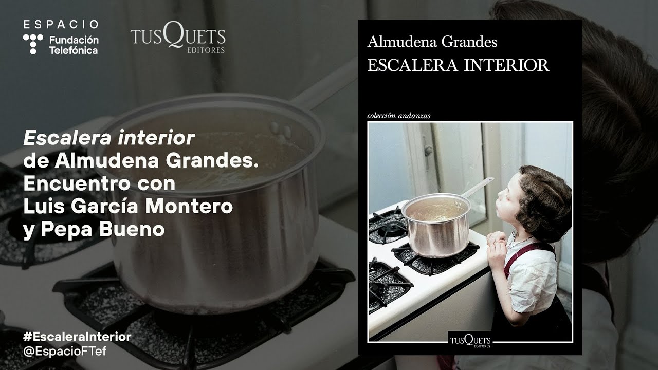 ‘Escalera interior’ de Almudena Grandes. Encuentro con Luis García Montero y Pepa Bueno