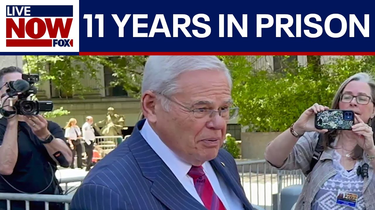 BREAKING: Former Dem Senator Bob Menendez sentenced to 11 years