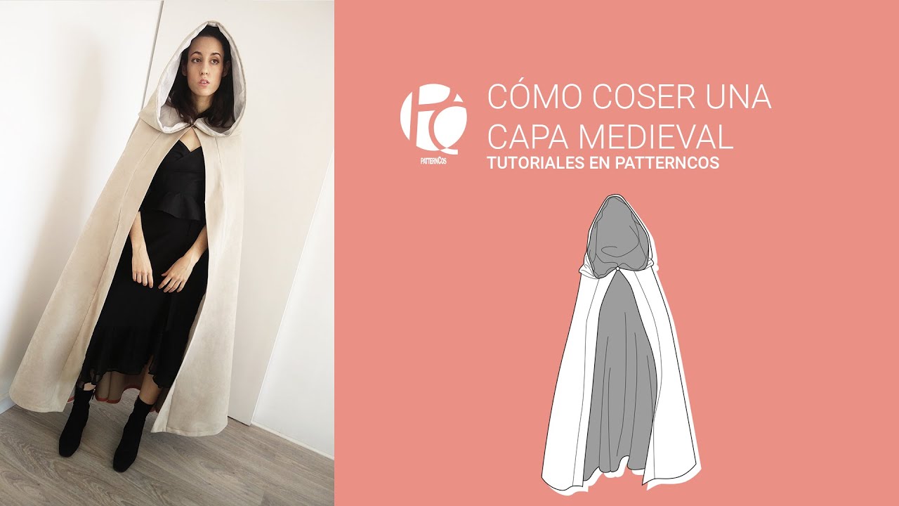 Cómo hacer una capa medieval | Aprender a coser