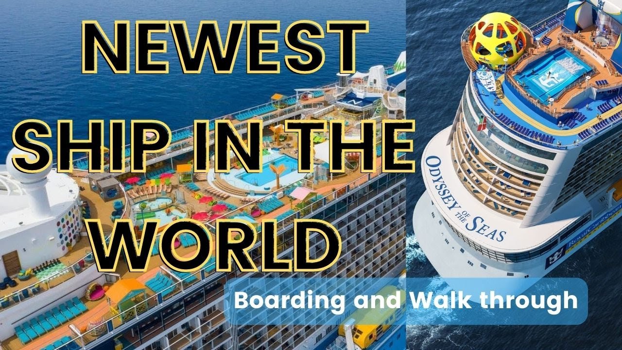 Boarding the Royal Caribbean Odyssey of the Seas & Full Tour 2022