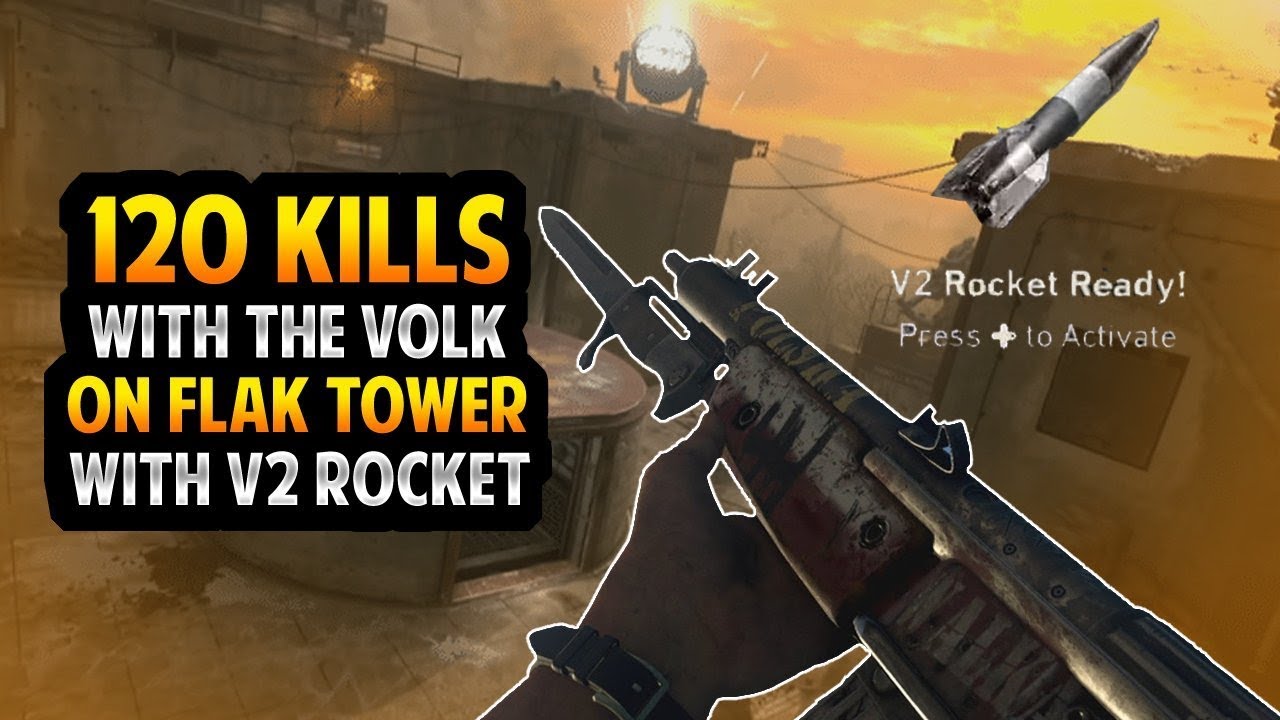 120 K!LLS and V2 ROCKETS with the GOD EPIC VOLK CLASS SETUP of COD WW2