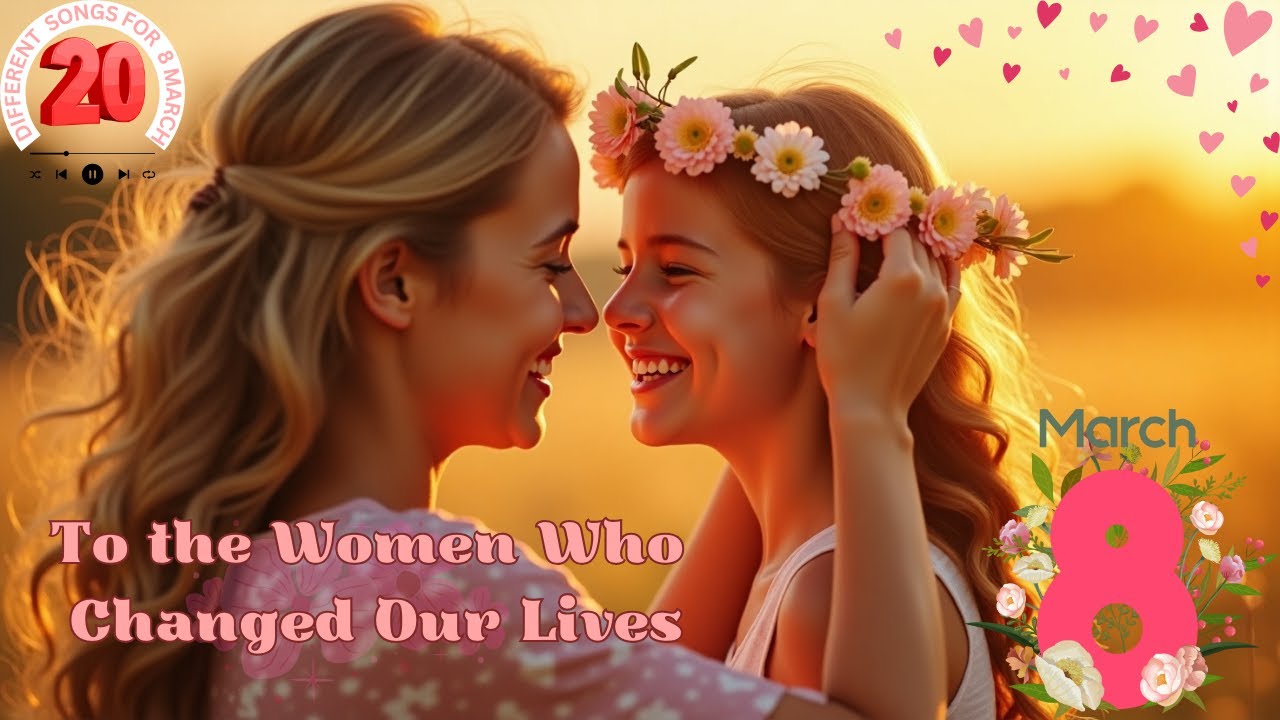 She Deserves the World 🌍  8 March Women&rsquo;s Day Love Playlist 20 Songs 💕
