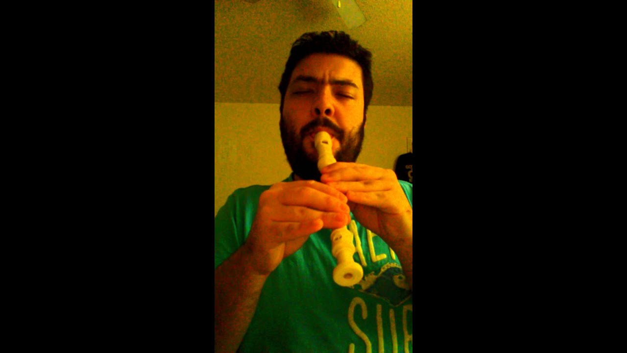 Eye of the Tiger - Survivor flute cover (recorder) na flauta doce