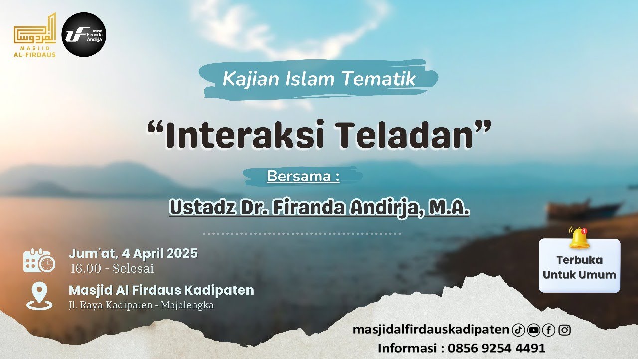 [LIVE] Kajian Islam Tematik 