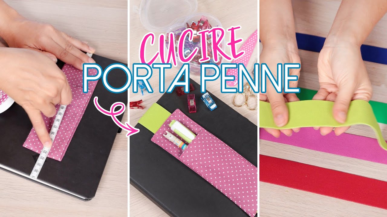 Cuciamo un porta penne da agenda con Prym | Cucito creativo | Un punto alla volta