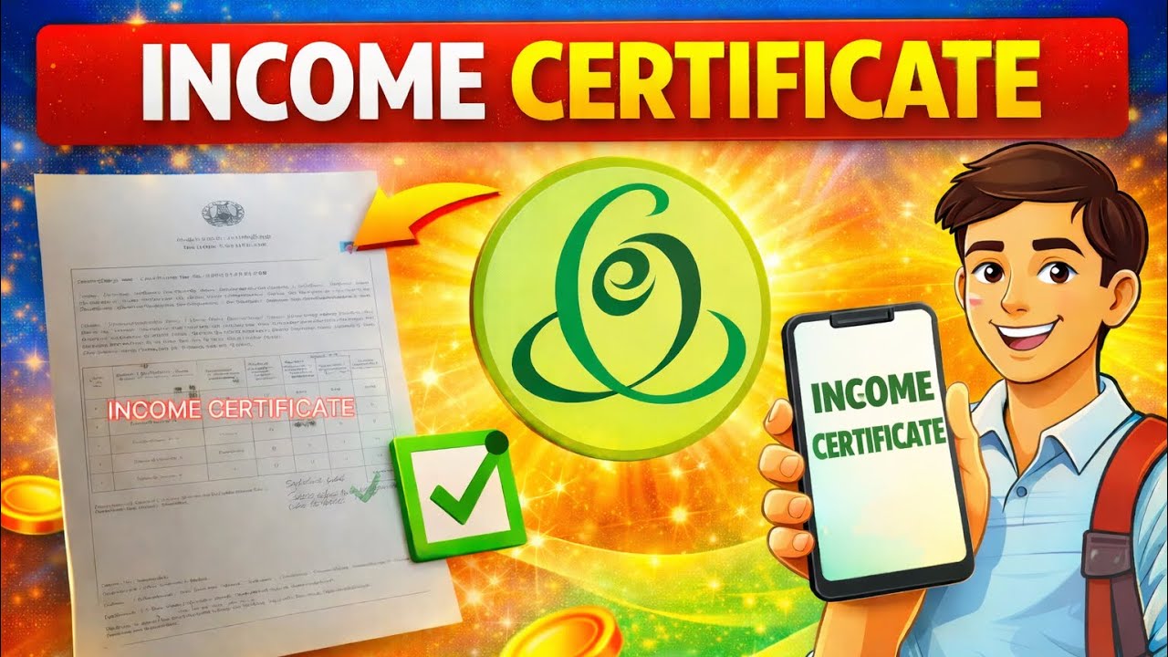  Income certificate step by step online/வருமான சான்றிதழ் விண்ணப்பிப்பது எப்படி ? Tamil 2026 