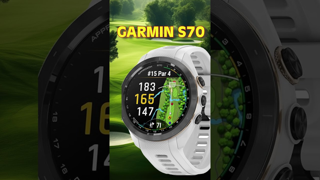 Garmin S70 (42mm) – The Ultimate Golf Watch for Women in 2025