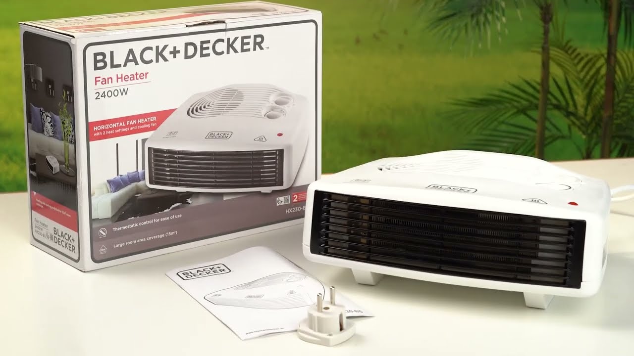 Beat the Chill with Black & Decker! Unboxing the HX-230-B5 Fan Heater