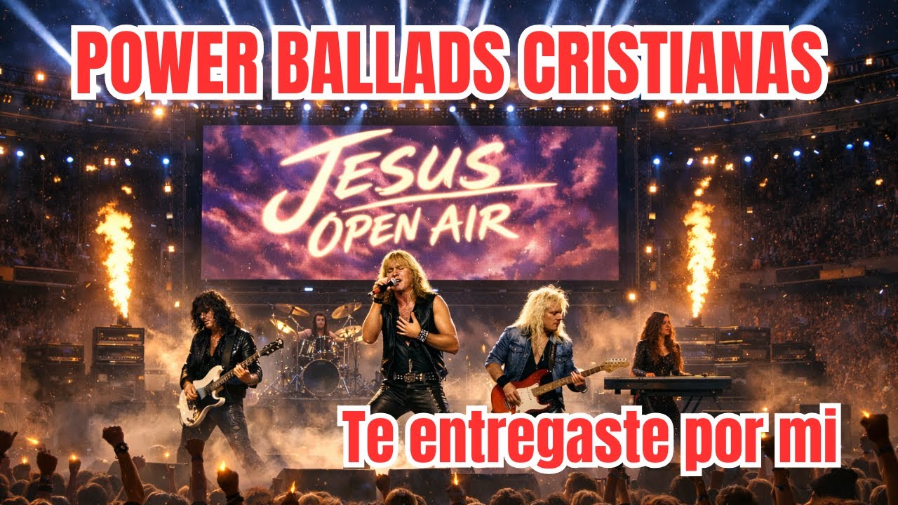 Alabanzas Rock Cristianas, power ballads, gospel rock metal en español