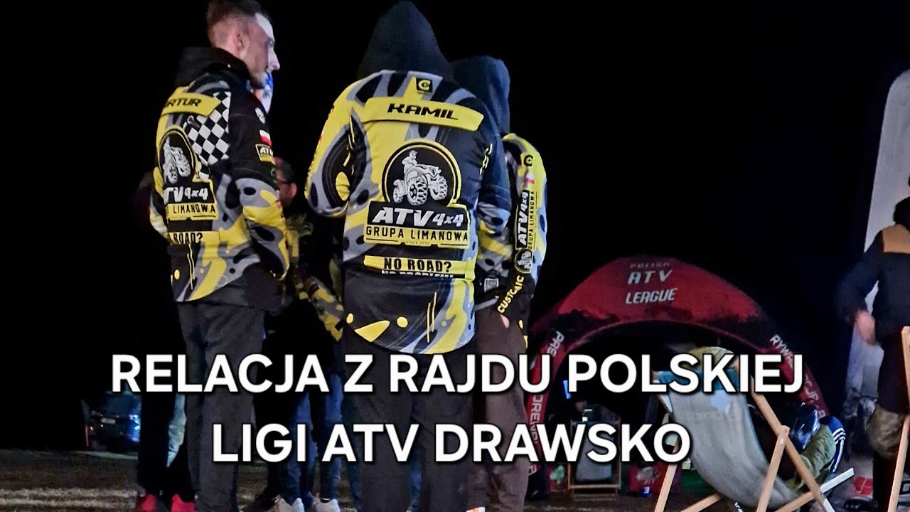POLIGON DRAWSKI. PIERWSZA RUNDA POLSKIEJ LIGI ATV . 