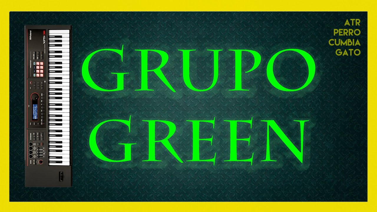 🟨 Enganchados de Cumbia en TECLADO #6 - Grupo Green 💚 (Roland XPS-30) 🎹