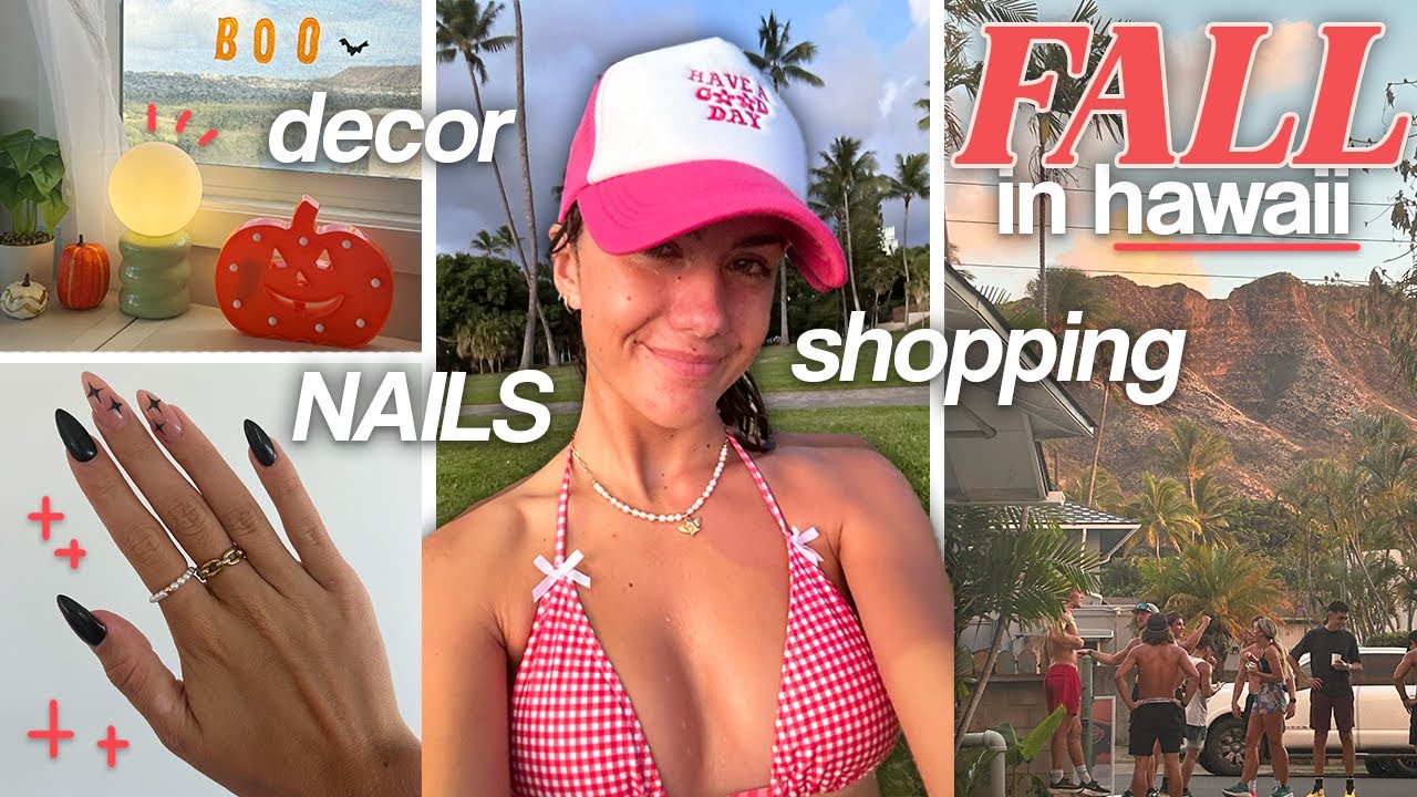 prepping for fall in hawaii || living alone at 18 diaries