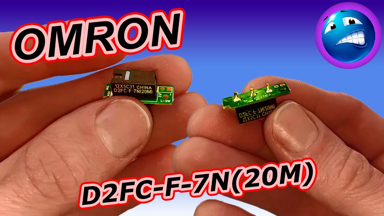 микрики OMRON D2FC-F-7N(20M) Logitech G403 микро ПЕРЕКЛЮЧАТЕЛИ Aliexpress @PlusDevice 💫#KupLu_DEv1ce