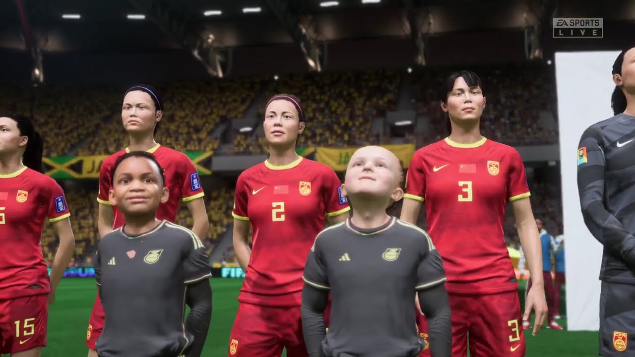JAMAICA WNT vs CHINA WNT | Women's Internationall Football Showdown | FIFA23 gameplay