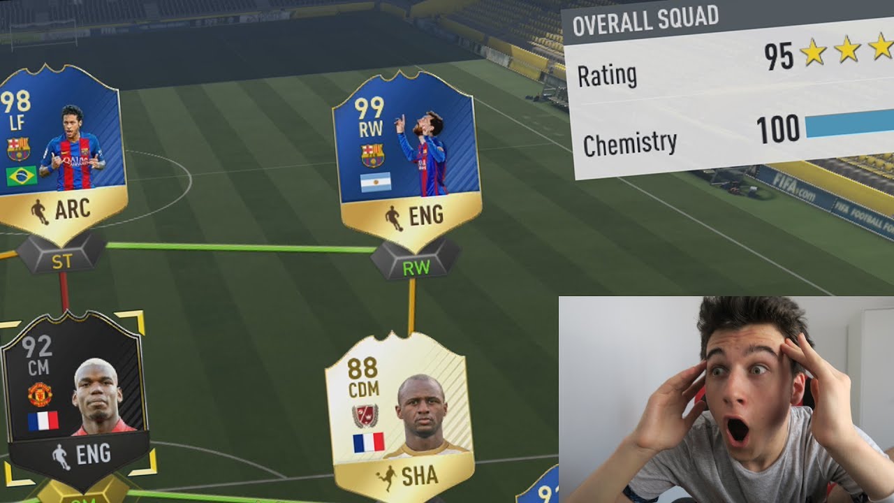 195 FUT DRAFT COMPLETED!!! TOP 5 BEST FUT DRAFTS - FIFA 17
