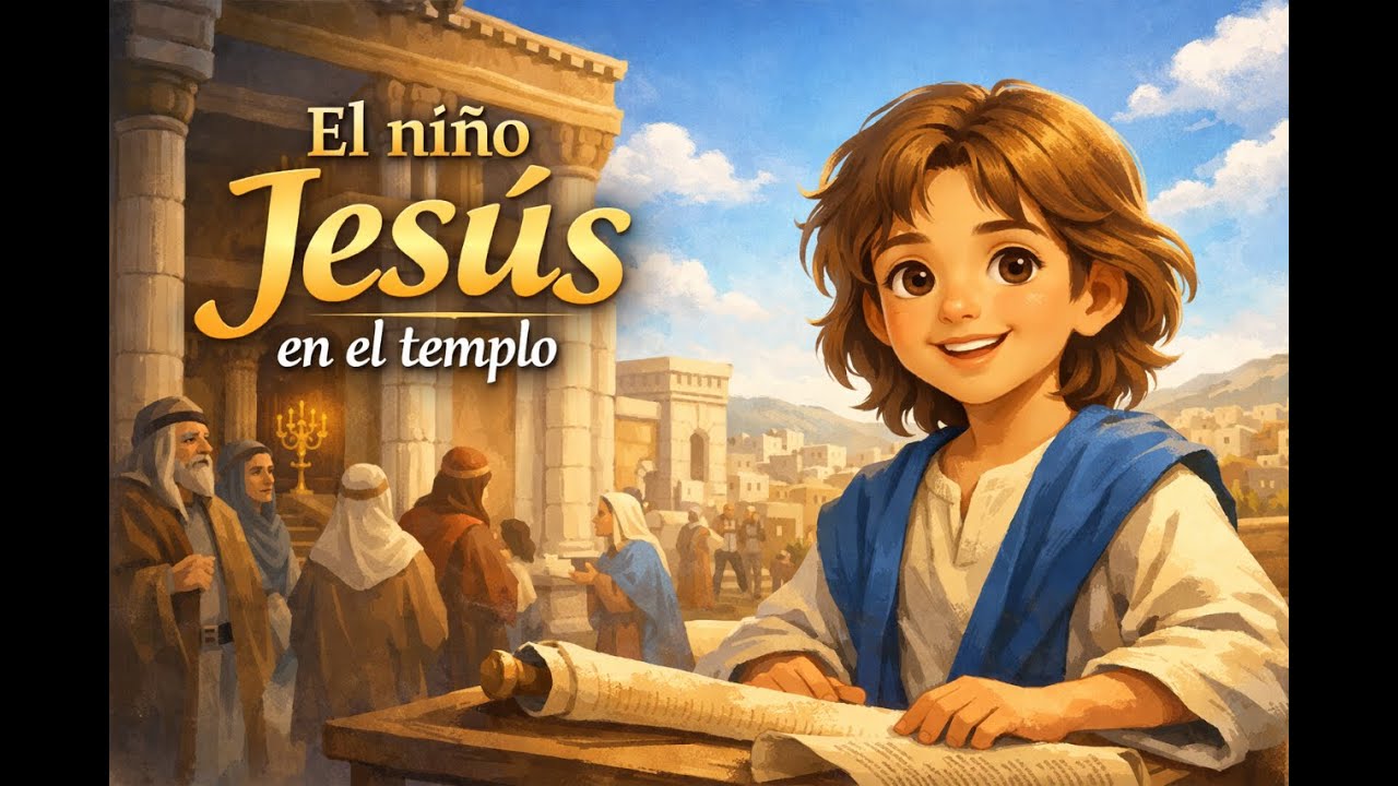 Historias Bíblicas para niños: El niño Jesús en el templo