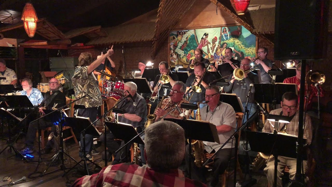 Tom Kubis Big Band, final performance at Don the Beachcomber, Sunset Beach, CA