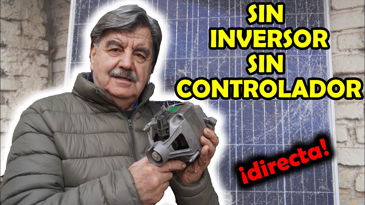 ENERGÍA SOLAR DIRECTA, SIN INVERSOR NI CONTROLADOR