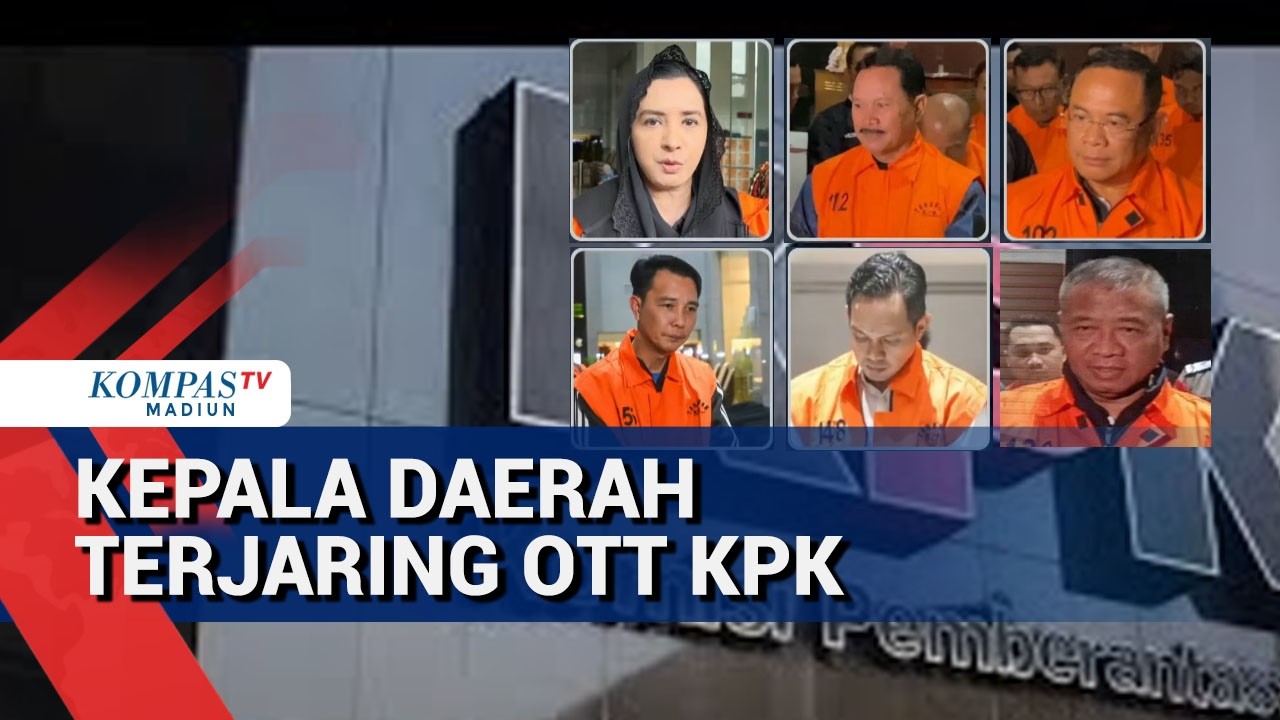 Ini Daftar Kepala Daerah Terjerat Korupsi dan OTT KPK Sejak Januari - April 2026
