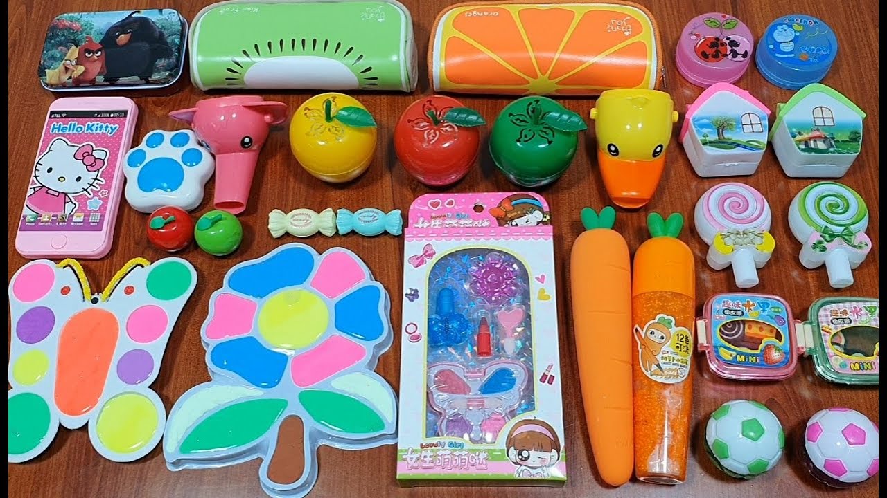 MIXING RANDOM THINGS INTO HOMEMADE SLIME! RELAXING SLIME VIDEO #92! ALI SLIME