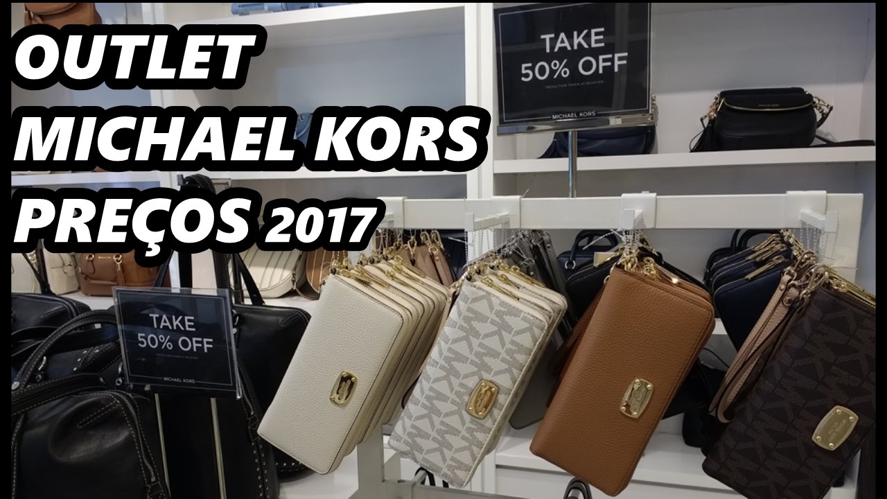OUTLET da MICHAEL KORS dos ESTADOS UNIDOS ! PREÇOS 2017